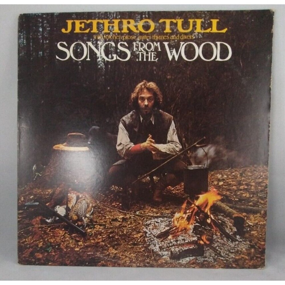 Jethro Tull "Songs From The Wood" LP vinyl Record CHR 1132, 1977